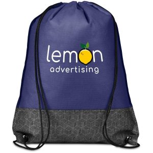 Altitude Andes Non-Woven Drawstring Bag in Navy