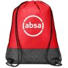 Altitude Andes Non-Woven Drawstring Bag - Red