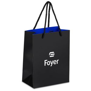 Altitude Finery Mini Paper Gift Bag in Blue