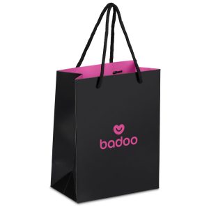 Altitude Finery Mini Paper Gift Bag in Pink