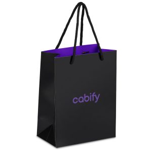 Altitude Finery Mini Paper Gift Bag in Purple