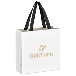 Altitude Galleria Mini Paper Gift Bag in Beige