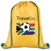 Altitude Fanflare 190T Drawstring Bag - Yellow Green