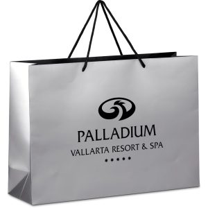 Altitude Majesty Maxi Paper Gift Bag in Silver