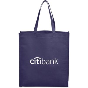 Wellington Non-Woven Shopper in Navy