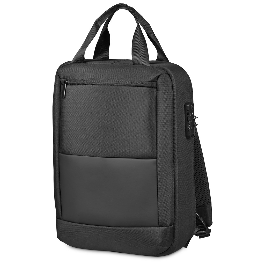 Alex Varga Tremezzo Laptop Backpack – Black