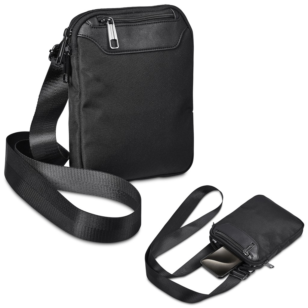 Alex Varga Bolzano Crossbody Bag โ Black
