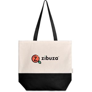Kooshty Convo Cotton Beach Bag in Black