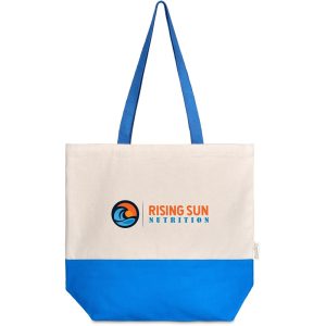 Kooshty Convo Cotton Beach Bag in Blue