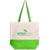 Kooshty Convo Cotton Beach Bag - Lime