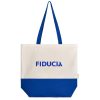 Kooshty Convo Cotton Beach Bag - Royal Blue