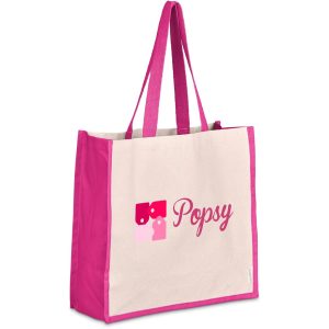 Kooshty SoCo Cotton Tote in Pink