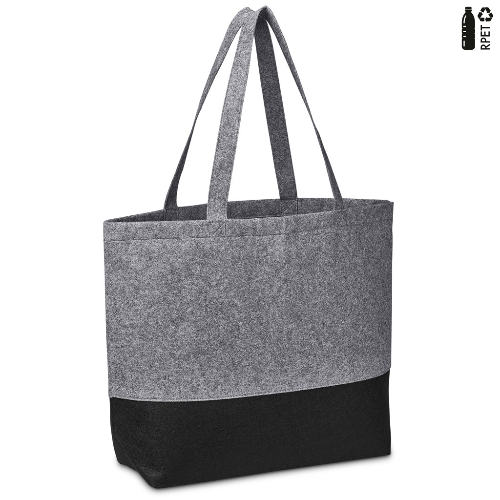 Okiyo Toku Recycled PET Felt Large Tote – Grey