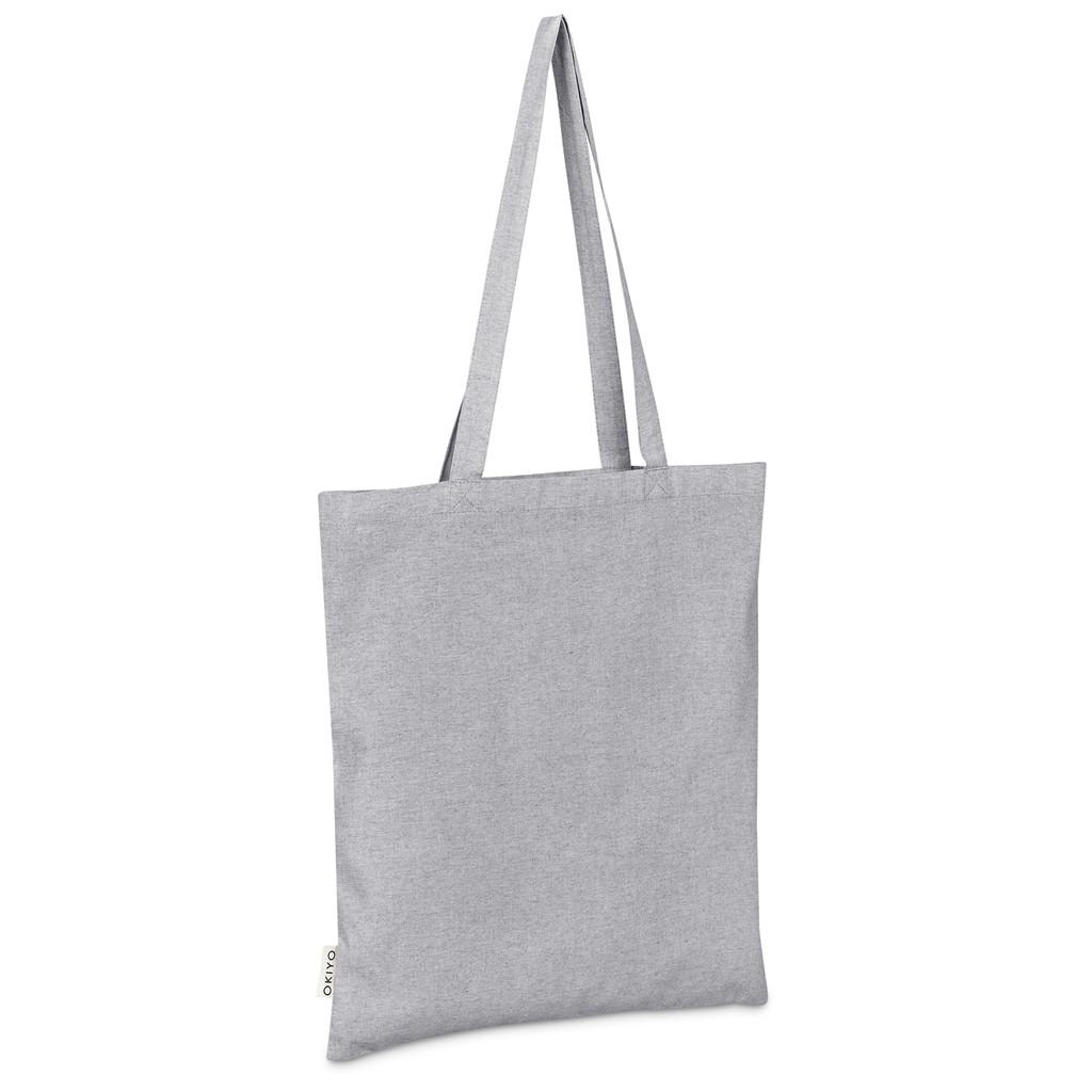 Okiyo Sakiori Recycled Cotton Shopper β Grey