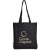 Okiyo Kyanbasu Recycled Canvas Shopper - Black