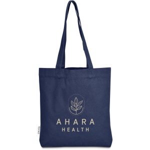 Okiyo Kyanbasu Recycled Canvas Shopper in Navy