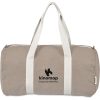 Okiyo Supotsu Recycled Canvas Sports Bag - Stone