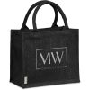 Okiyo Miyag Midi Jute Gift Bag - Black