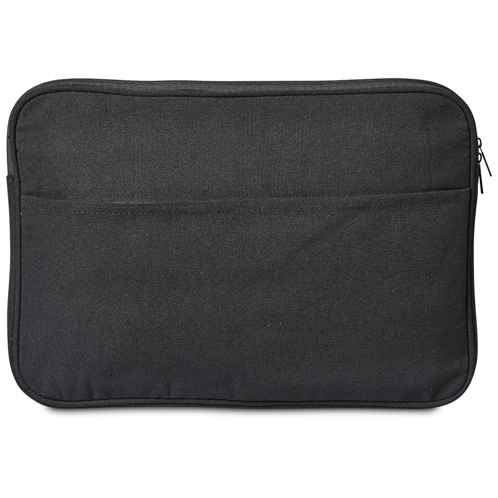 Okiyo Suri Recycled Cotton Laptop Sleeve β Black