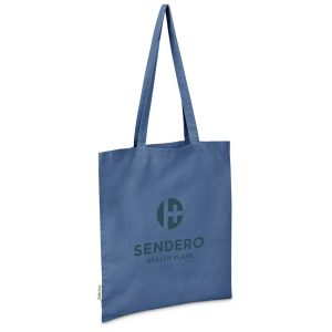 Okiyo Ito Recycled Coloured Cotton Shopper in New Blue