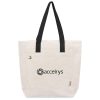 Okiyo Tansu Recycled Canvas Conference Tote - Black