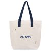 Okiyo Tansu Recycled Canvas Conference Tote - Navy