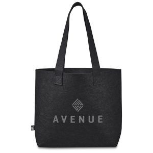 Okiyo Yoongi Recycled PET Felt Shopper in Black