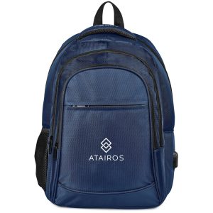 Swiss Cougar Boston Laptop Backpack in Navy