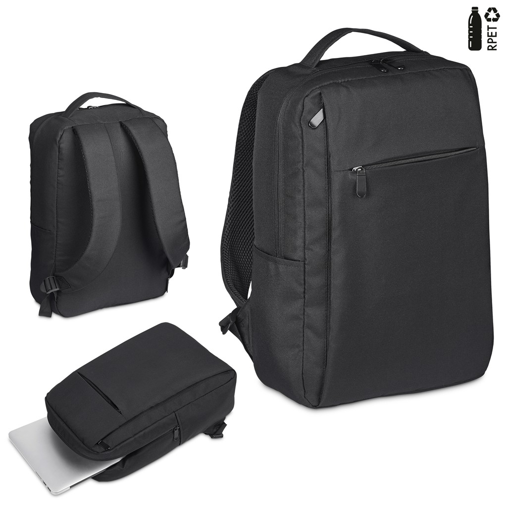 Swiss Cougar Arlington Recycled PET Laptop Backpack – Black