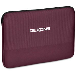 Serendipio Milestone Neoprene Notebook Sleeve - 13-14 Inch in Maroon