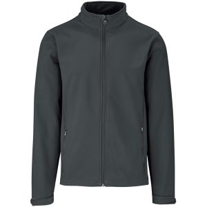 Mens Pinnacle Softshell Jacket in Grey