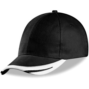 Bronx Cap - 6 Panel in Black