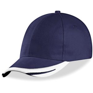 Bronx Cap - 6 Panel in Navy