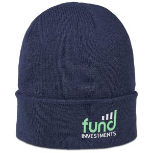 Colorado Acrylic Beanie in Navy