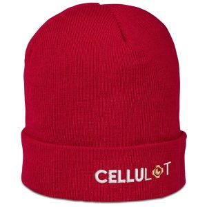Colorado Acrylic Beanie in Red