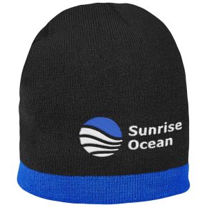 Solo Acrylic Beanie in Blue
