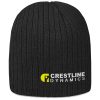 Nebraska Acrylic Beanie - Black