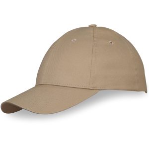 Detroit Cap - 6 Panel in Khaki
