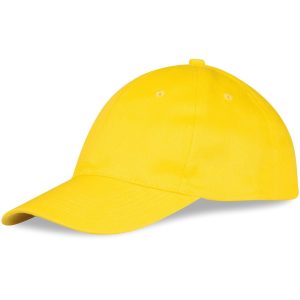 Detroit Cap - 6 Panel in Yellow