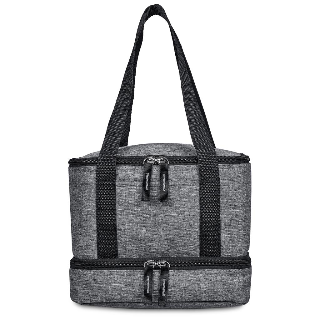 Altitude Manitoba 9-Can Double Decker Cooler – Grey