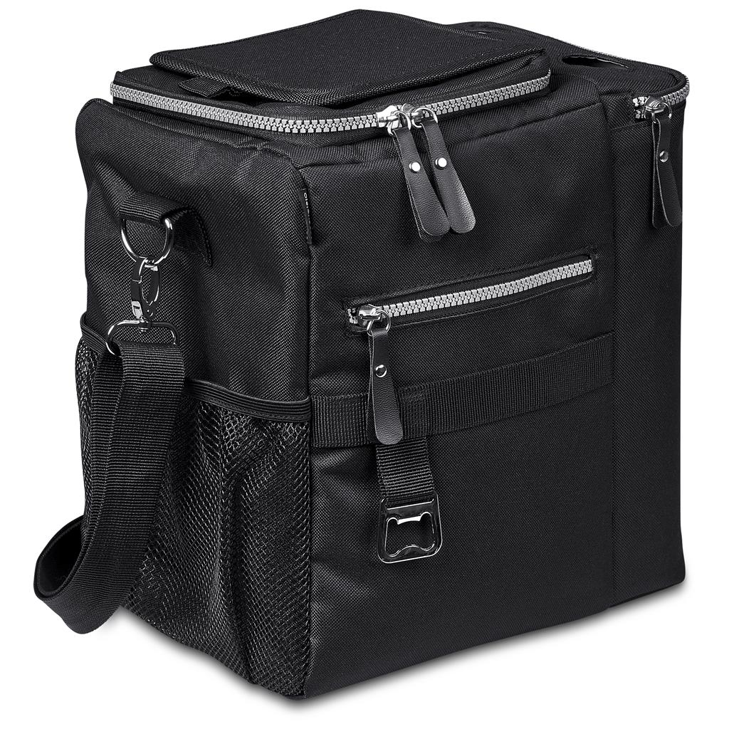 Serendipio Quivera Wine & 16-Can Cooler – Black