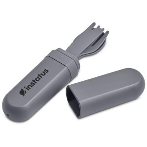 Urban Terrain Campside Cutlery Set in Dark Grey