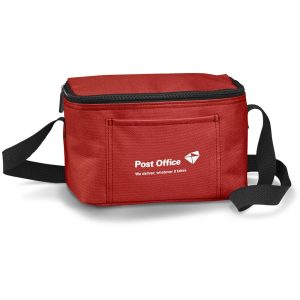 Snacka 6-Can Cooler in Red