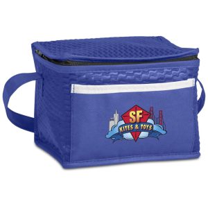 Altitude Brighton Non-Woven 6-Can Cooler in Blue