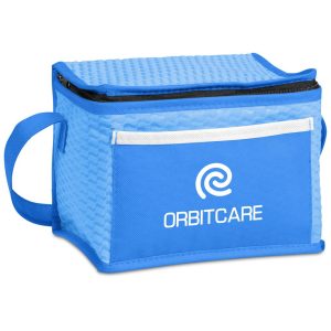 Altitude Brighton Non-Woven 6-Can Cooler in Cyan