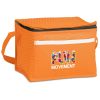 Altitude Brighton Non-Woven 6-Can Cooler - Orange