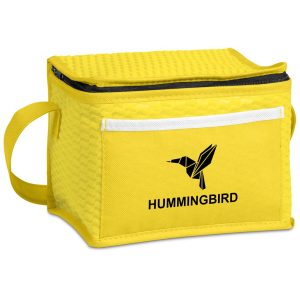 Altitude Brighton Non-Woven 6-Can Cooler in Yellow