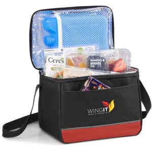 Altitude Below Zero 9-Can Cooler in Red