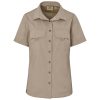Ladies Short Sleeve Mawenzi Twill Shirt - Khaki