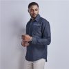Mens Long Sleeve Eastwood Denim Shirt